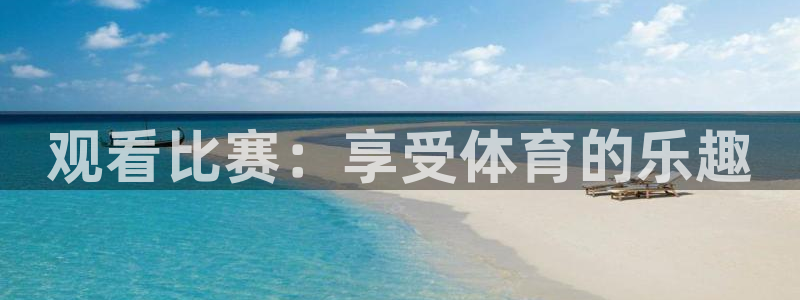 壹号平台网页版入口：观看比赛：享受体育的乐趣